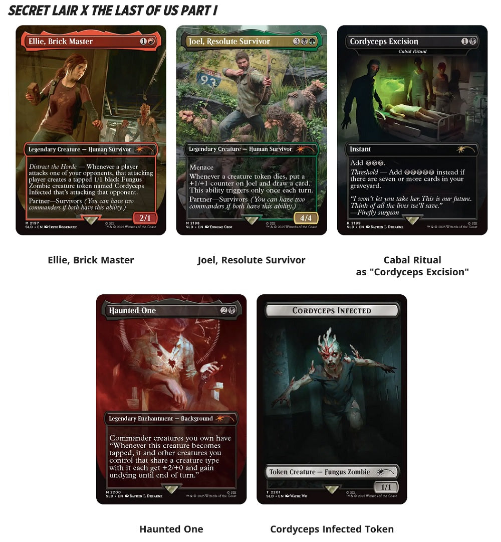 MTG Secret Lair Playstation - The Last of Us Part 1: Chasing Hope Regular