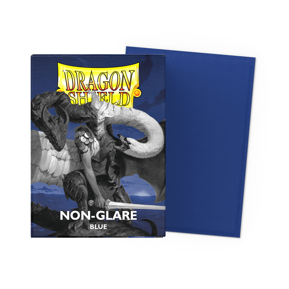 Dragon Shield: Standard 100ct Sleeves - Matte Blue (Non Glare)