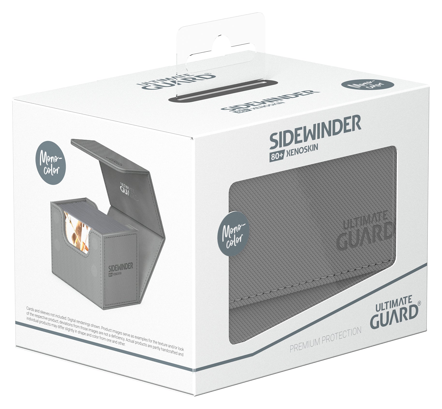 Ultimate Guard - Sidewinder Xenoskin 80+ Monocolour Grey