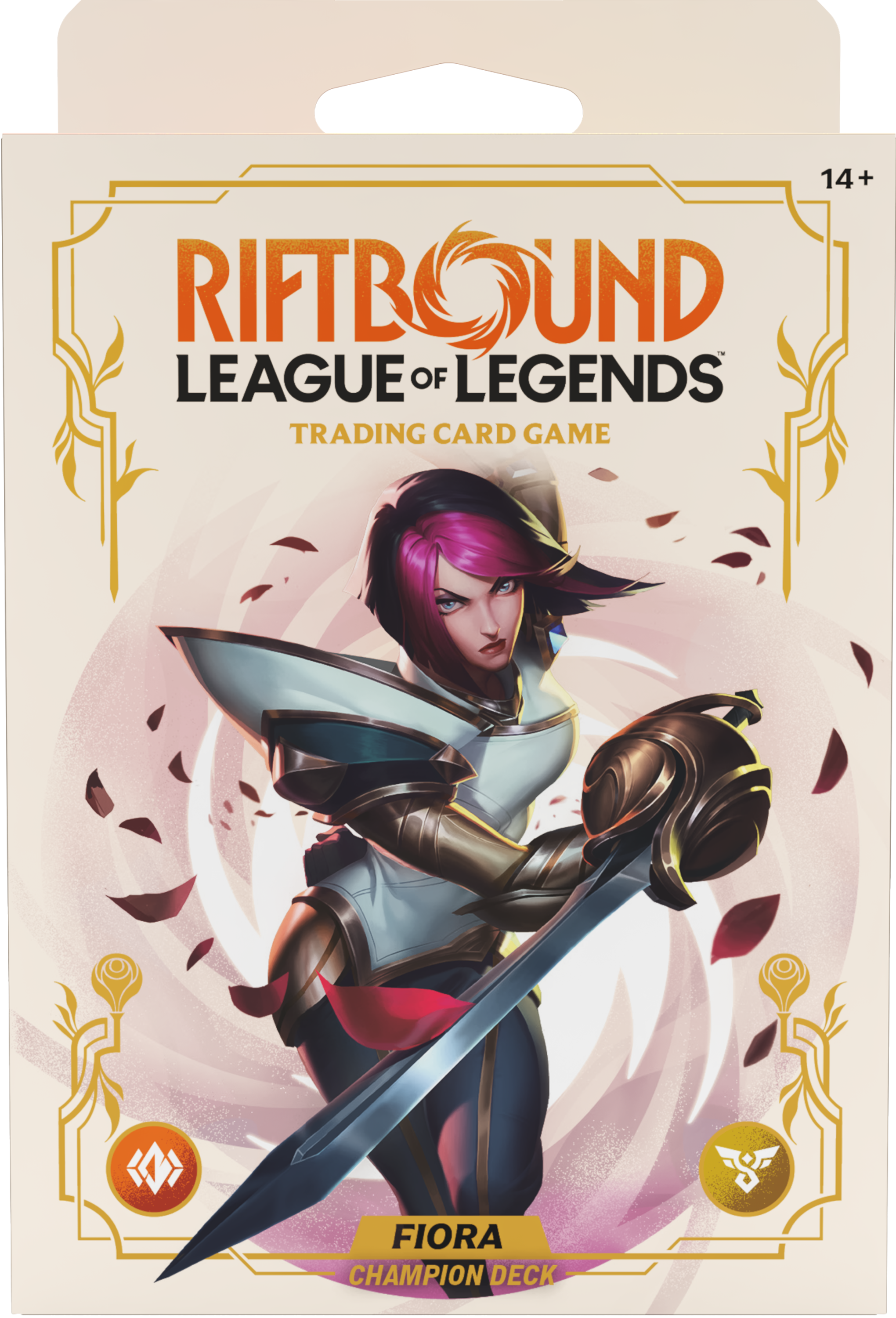 Riftbound - League of Legends TCG - Spiritforged Champion Deck - Fiora (Pre-Order)