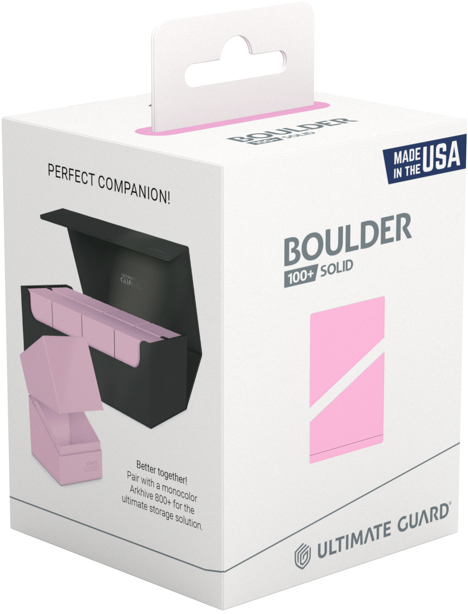Ultimate Guard - Boulder 100+ Solid Candy Pink
