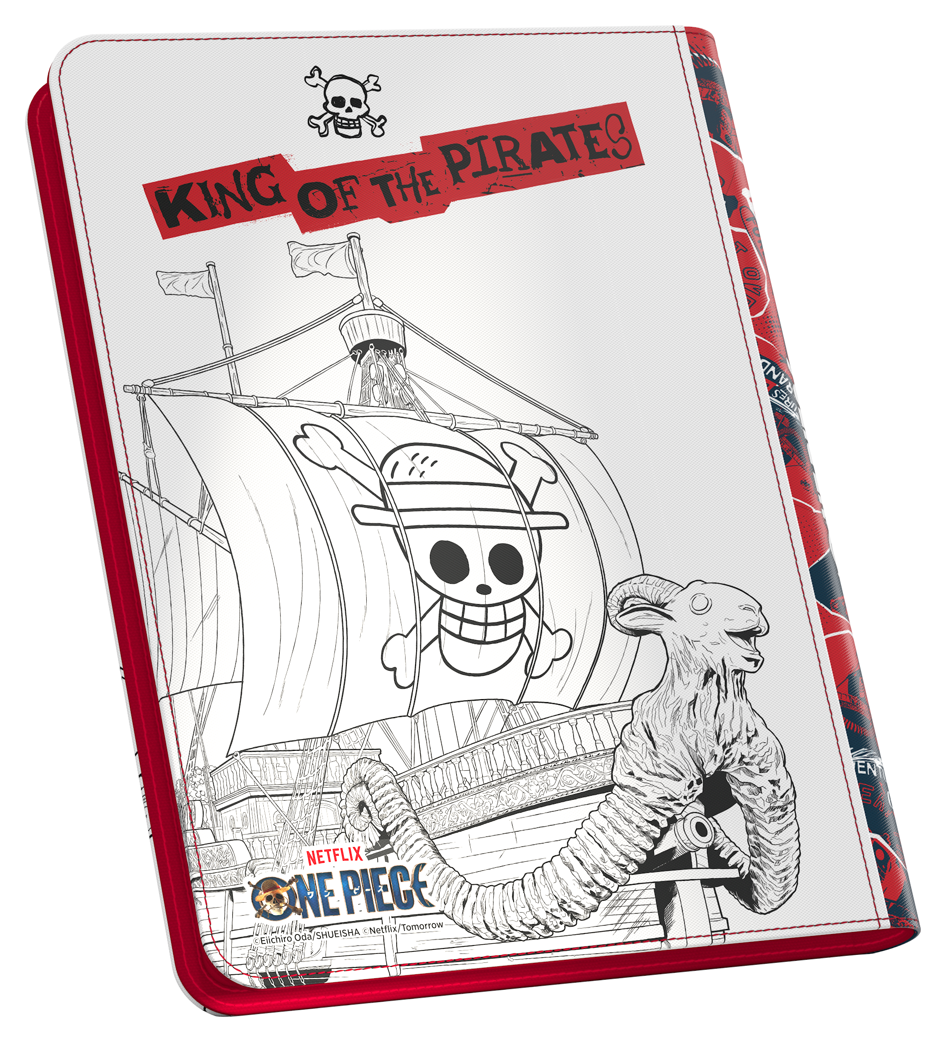 Ultimate Guard - Zipfolio 360 Xenoskin - Netflix One Piece Sketch