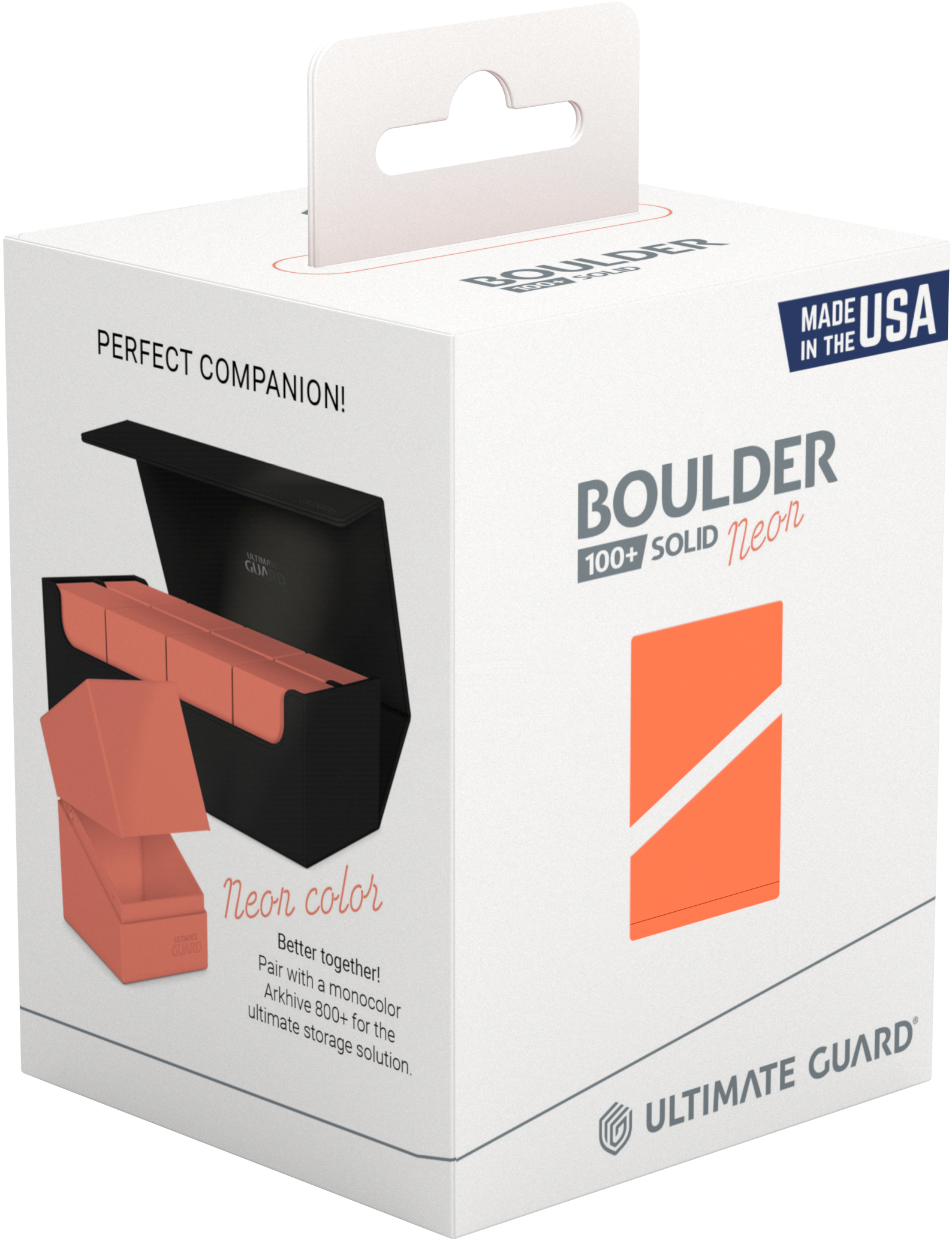 Ultimate Guard - Boulder 100+ Solid Neon Orange