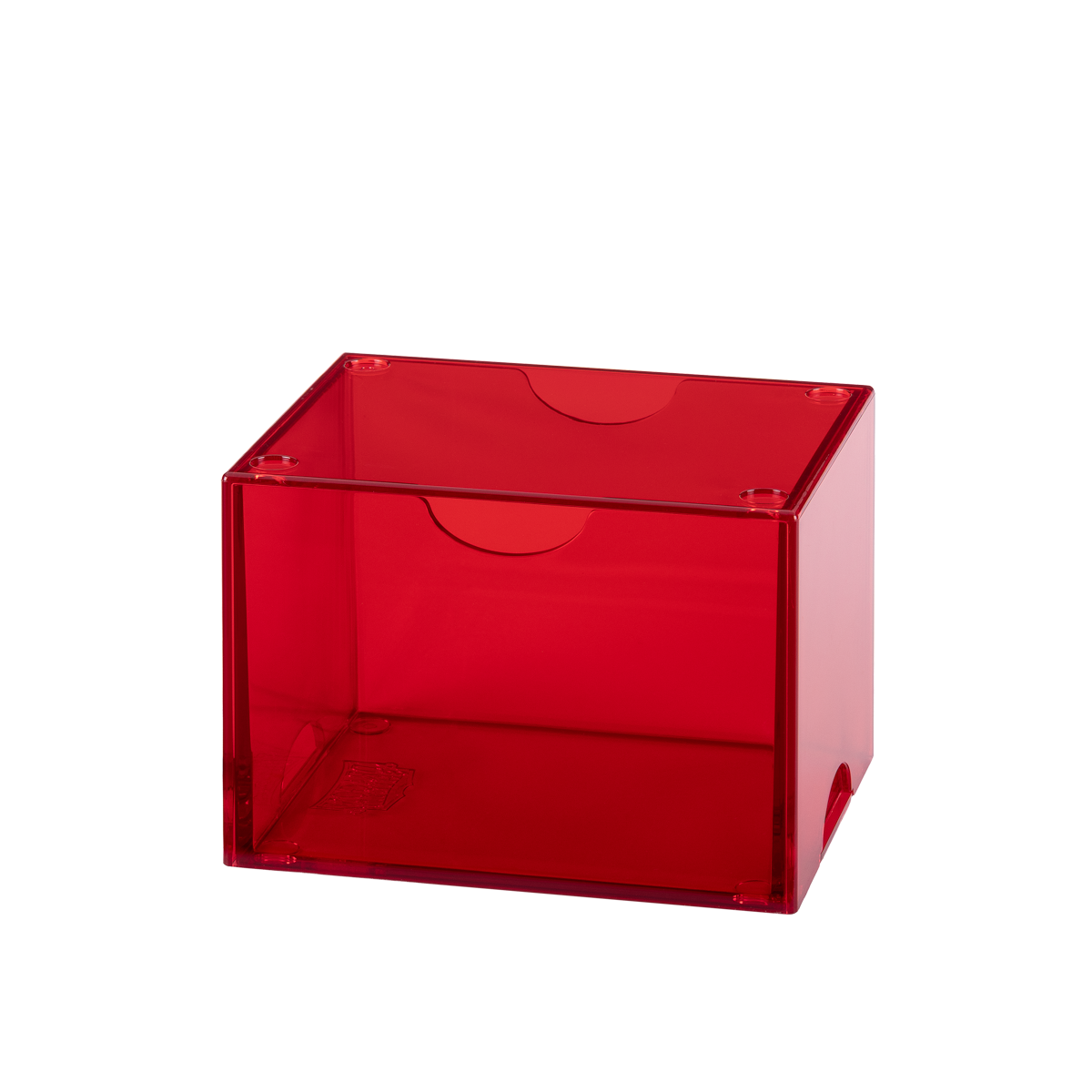 Dragon Shield - Strongbox Clear Red