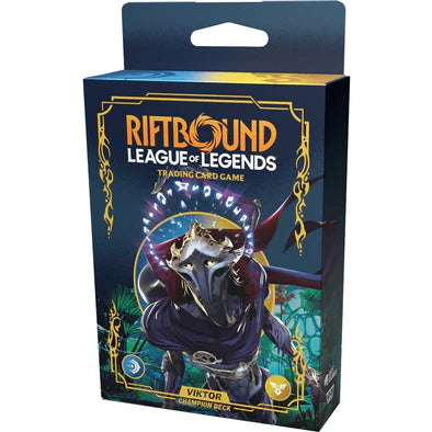 League of Legends Riftbound TCG: Origins Champion Deck Viktor (Pre Order Oct 31st)