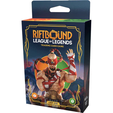 League of Legends Riftbound TCG: Origins Champion Deck Lee Sin (Pre Order Oct 31st)
