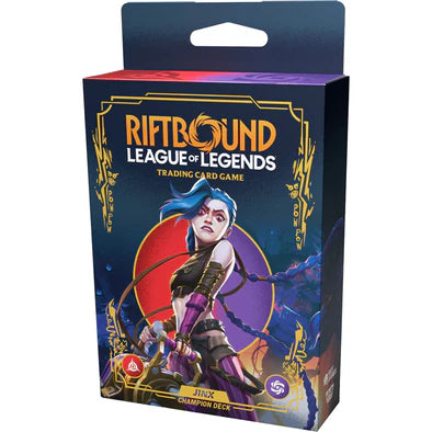 League of Legends Riftbound TCG: Origins Champion Deck Jinx (Pre Order Oct 31st)