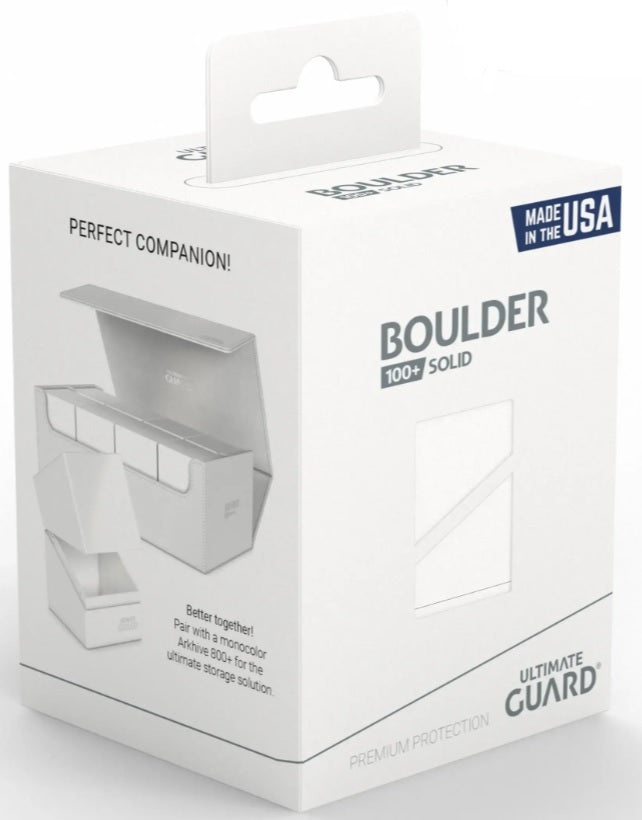 Ultimate Guard - Boulder 100+ Solid White