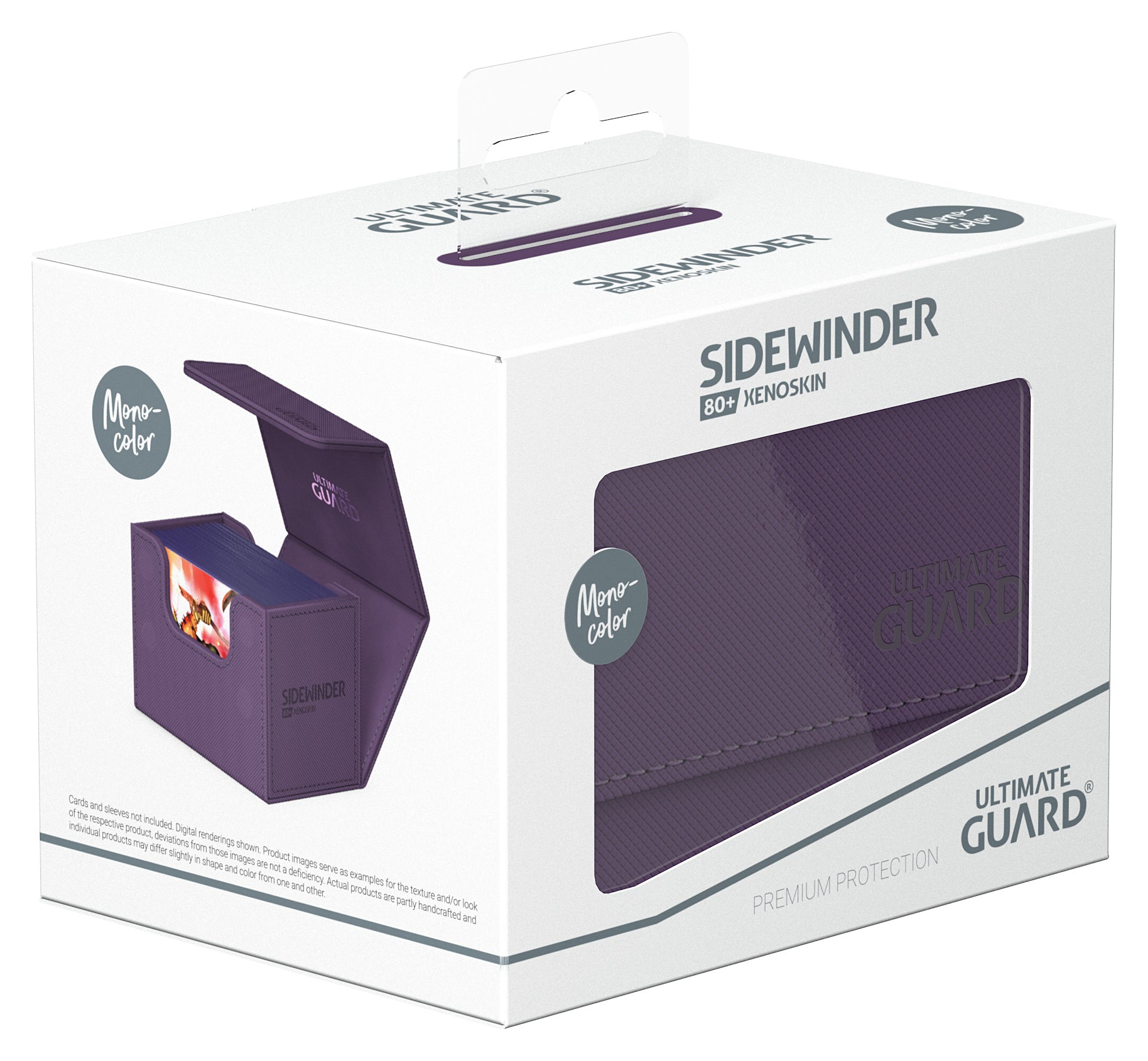 Ultimate Guard - Sidewinder Xenoskin 80+ Monocolour Purple