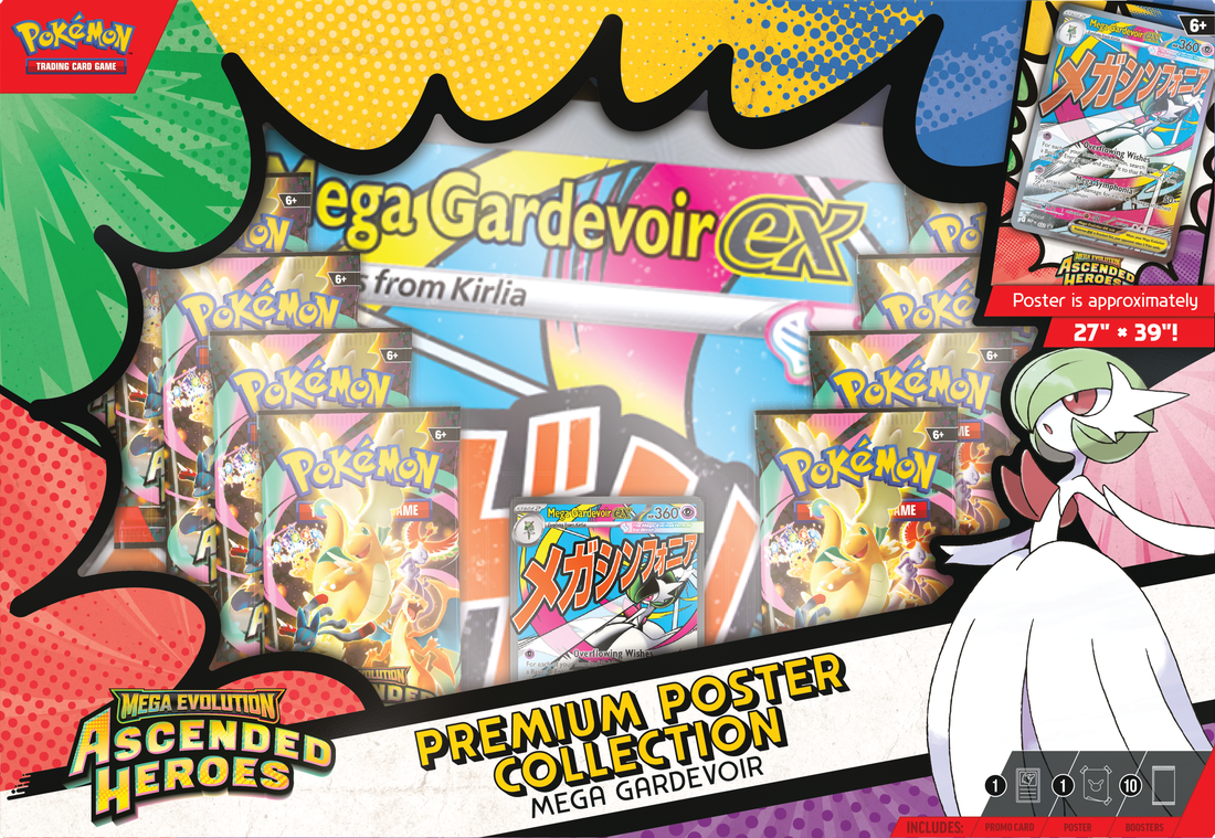 Pokemon - Mega Evolution - Ascended Heroes - Poster Collection - Mega Gardevoir ex