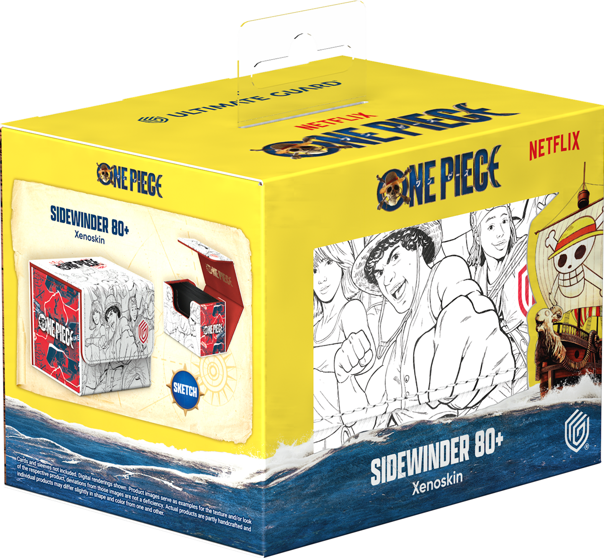 Ultimate Guard - Sidewinder Xenoskin 80+ Netflix One Piece Sketch