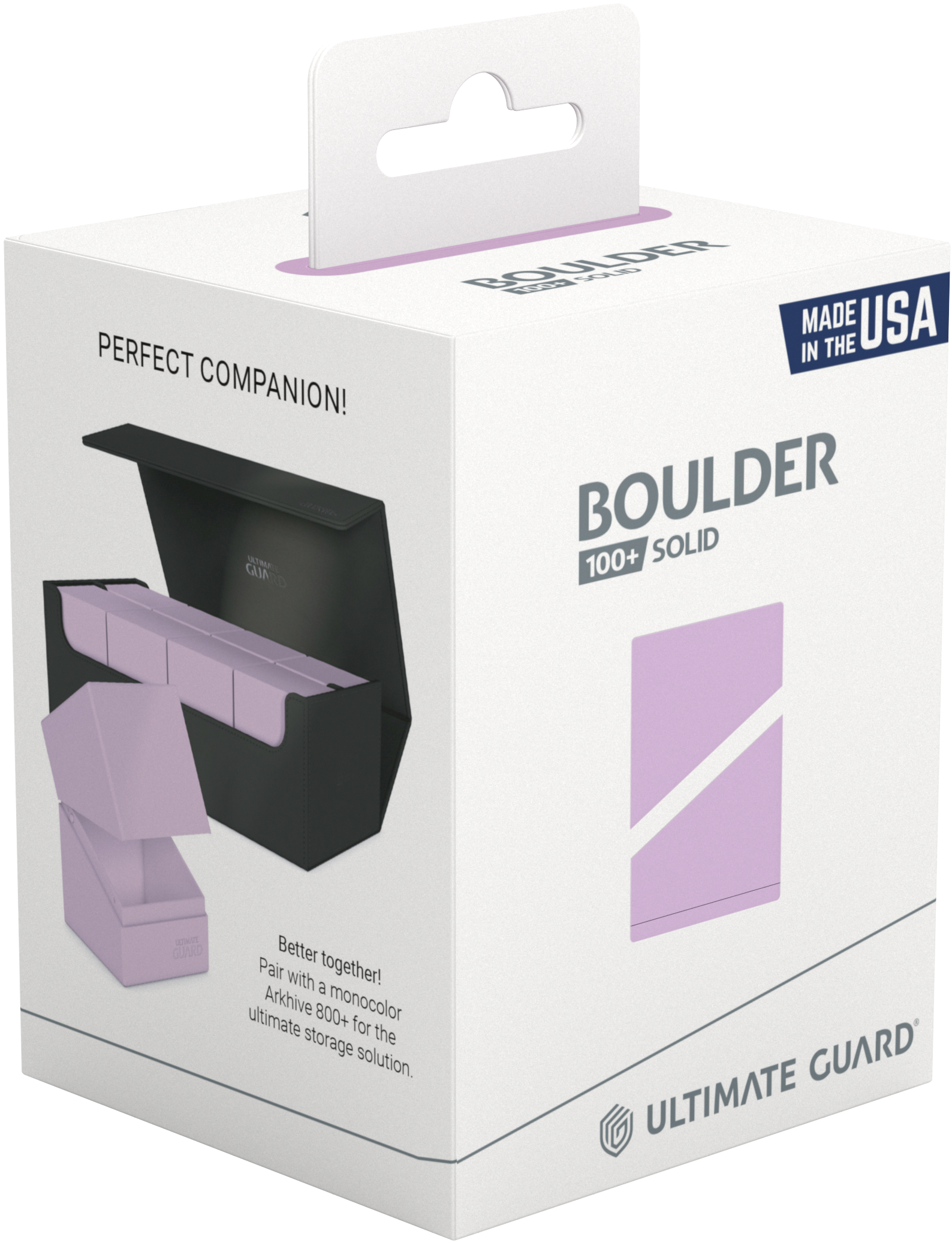 Ultimate Guard - Boulder 100+ Solid Pastel Lavender Purple