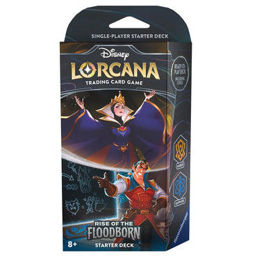 Disney Lorcana: Rise of the Floodborn - Starter Deck - Amber & Sapphire