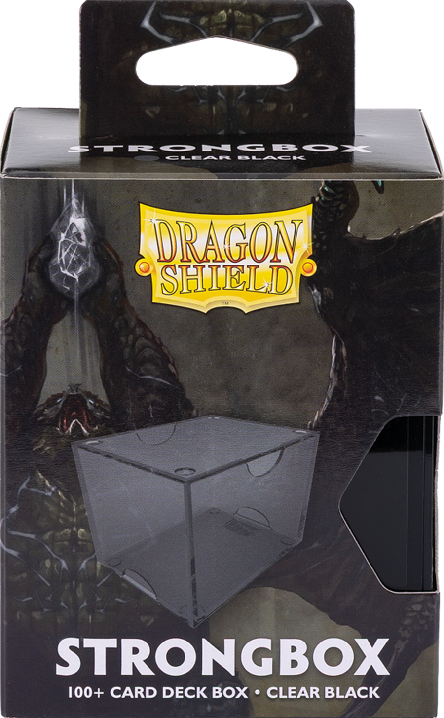Dragon Shield - Strongbox Clear Black