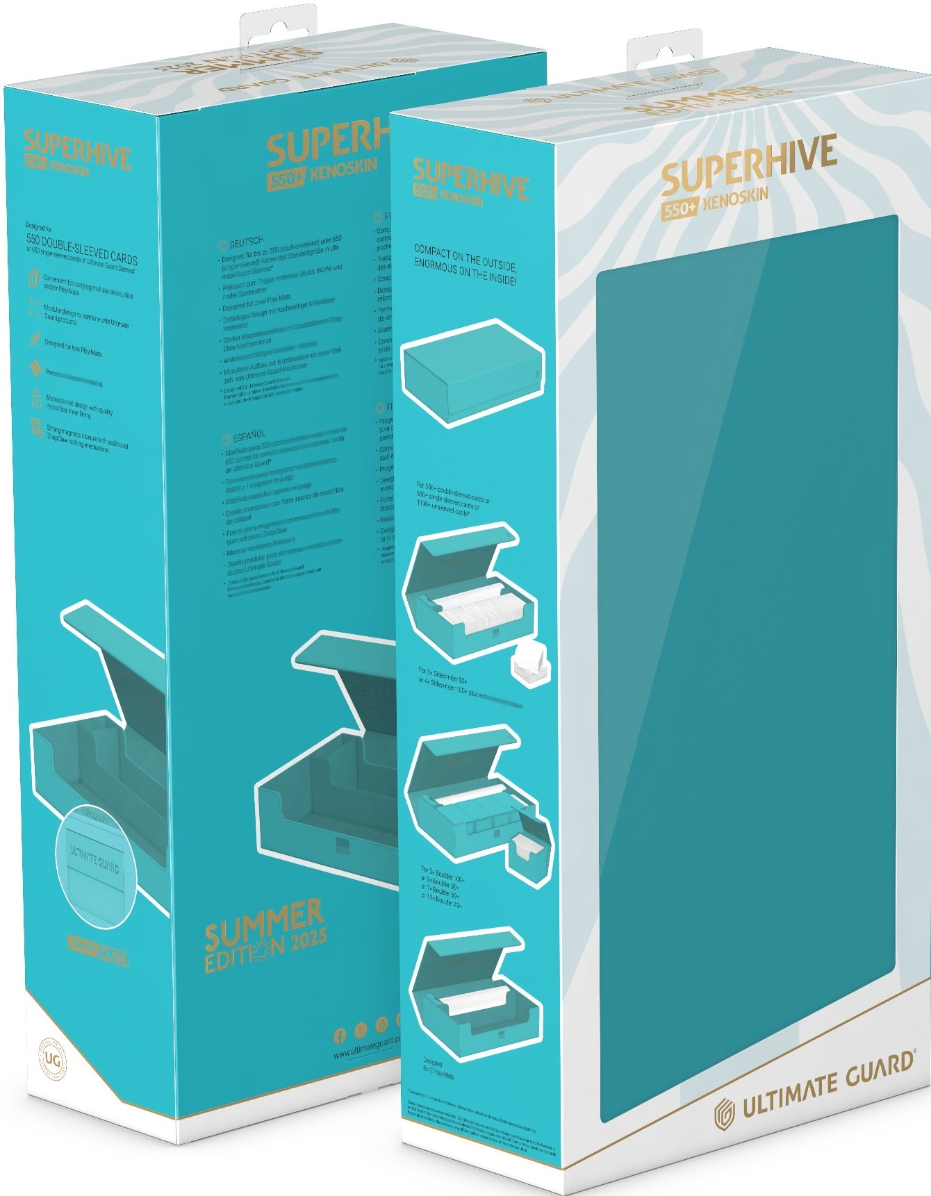 Ultimate Guard - Superhive Xenoskin 550+ Summer Edition Lagoon
