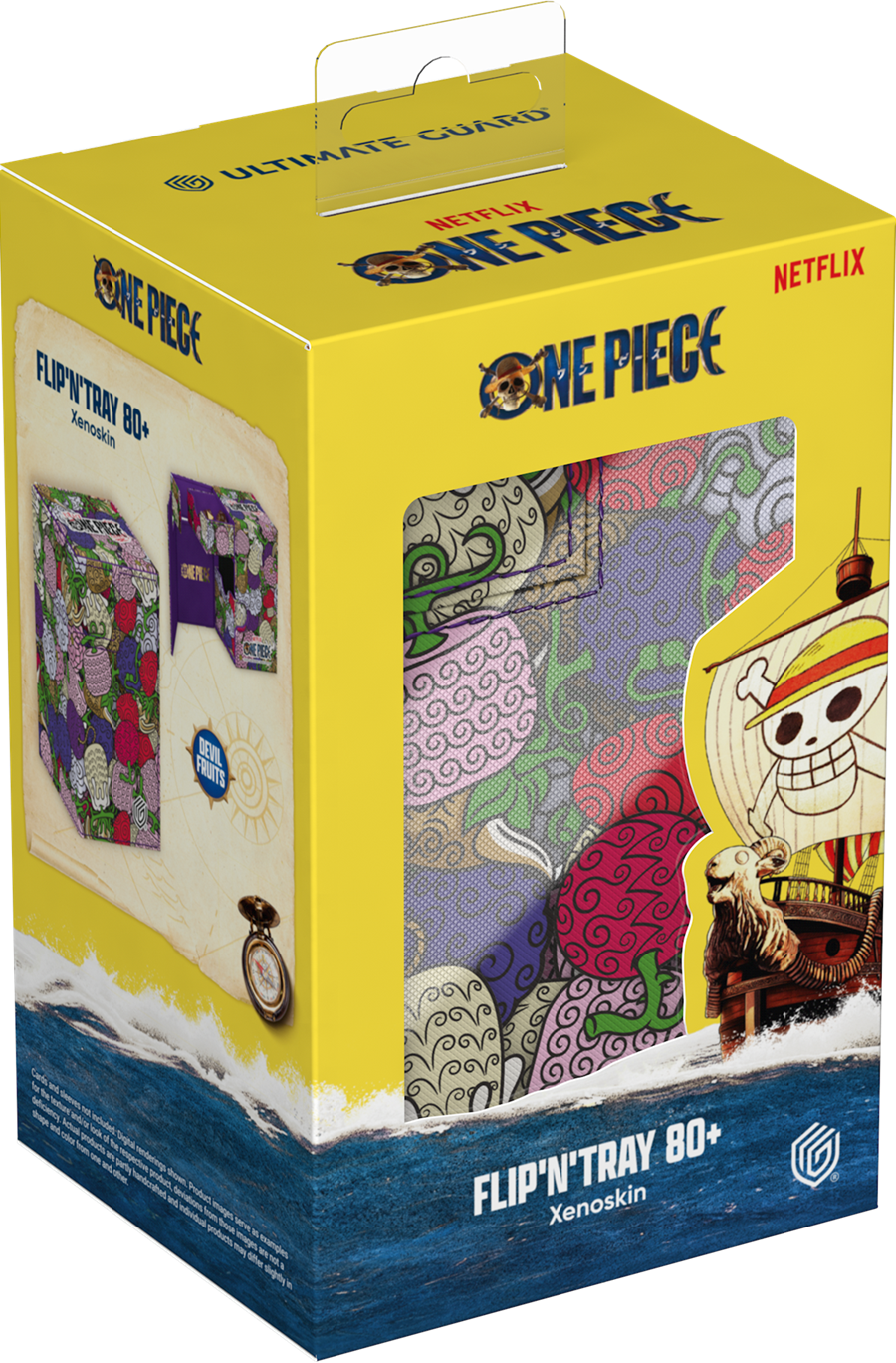 Ultimate Guard - Flip’N’Tray Xenoskin 80+ Netflix One Piece Devil Fruits