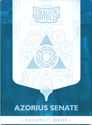Dragon Shield - Dual Matte 100ct  -MTG Guildpact Series - Azorious Senate