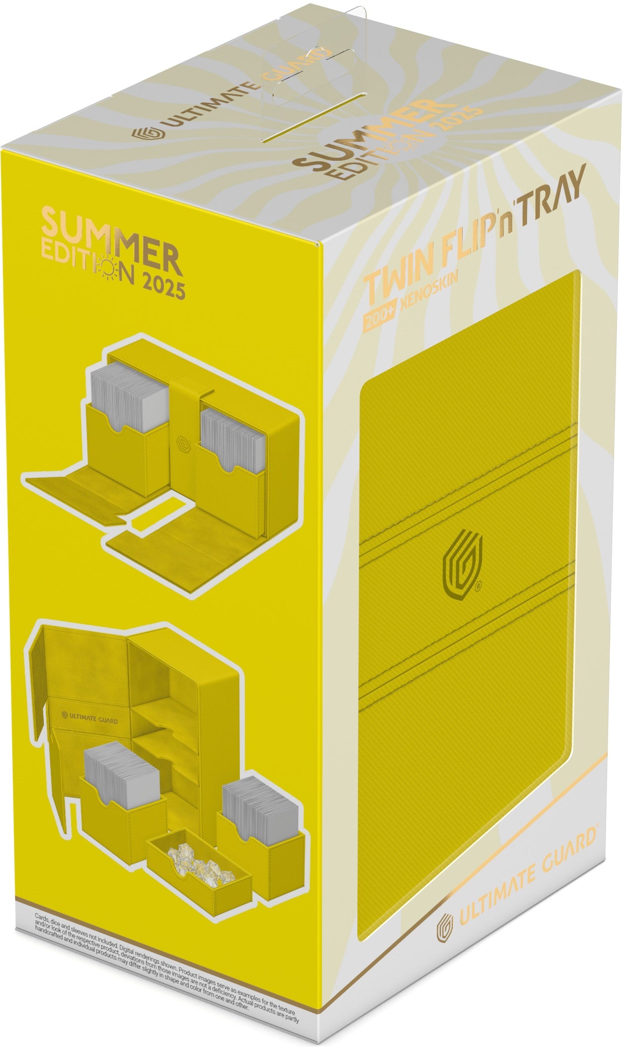 Ultimate Guard - Twin Flip’N’Tray Xenoskin 200+ Summer Edition Dandelion