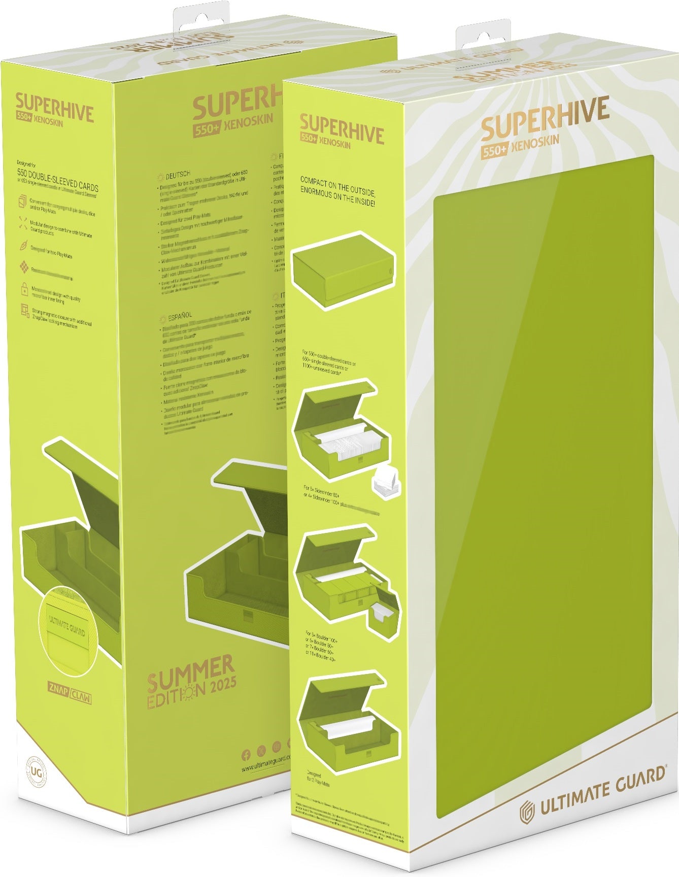Ultimate Guard - Superhive Xenoskin 550+ Summer Edition Lime