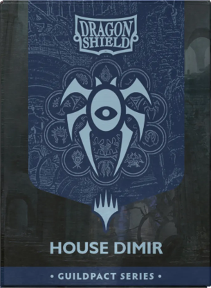 Dragon Shield - Dual Matte 100ct - MTG Guildpact Series - House Dimir