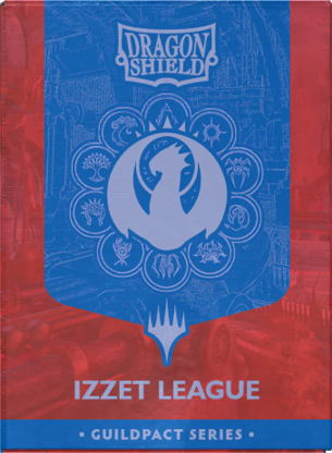 Dragon Shield - Dual Matte 100ct - MTG Guildpact Series - Izzet League