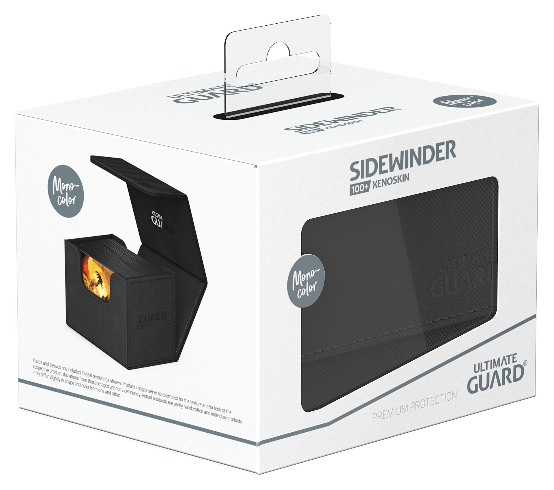 Ultimate Guard - Sidewinder Xenoskin 100+ Monocolour Black