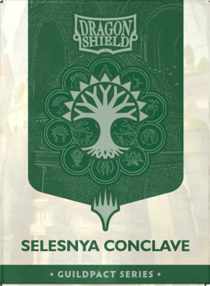 Dragon Shield - Dual Matte 100ct - MTG Guildpact Series - Selesnya Conclave