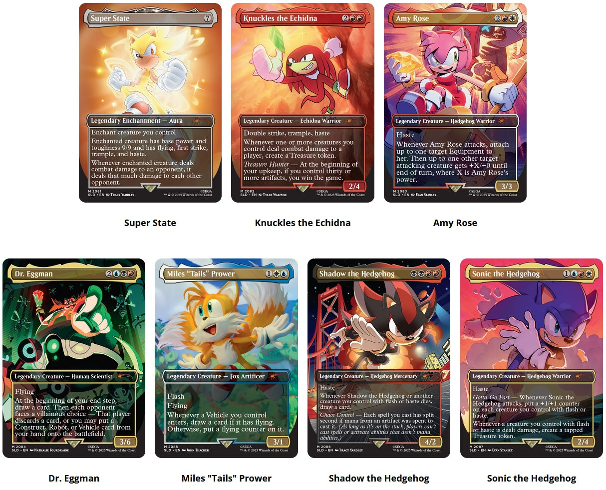 MTG SECRET LAIR - Sonic Legends Regular(Non Foil)