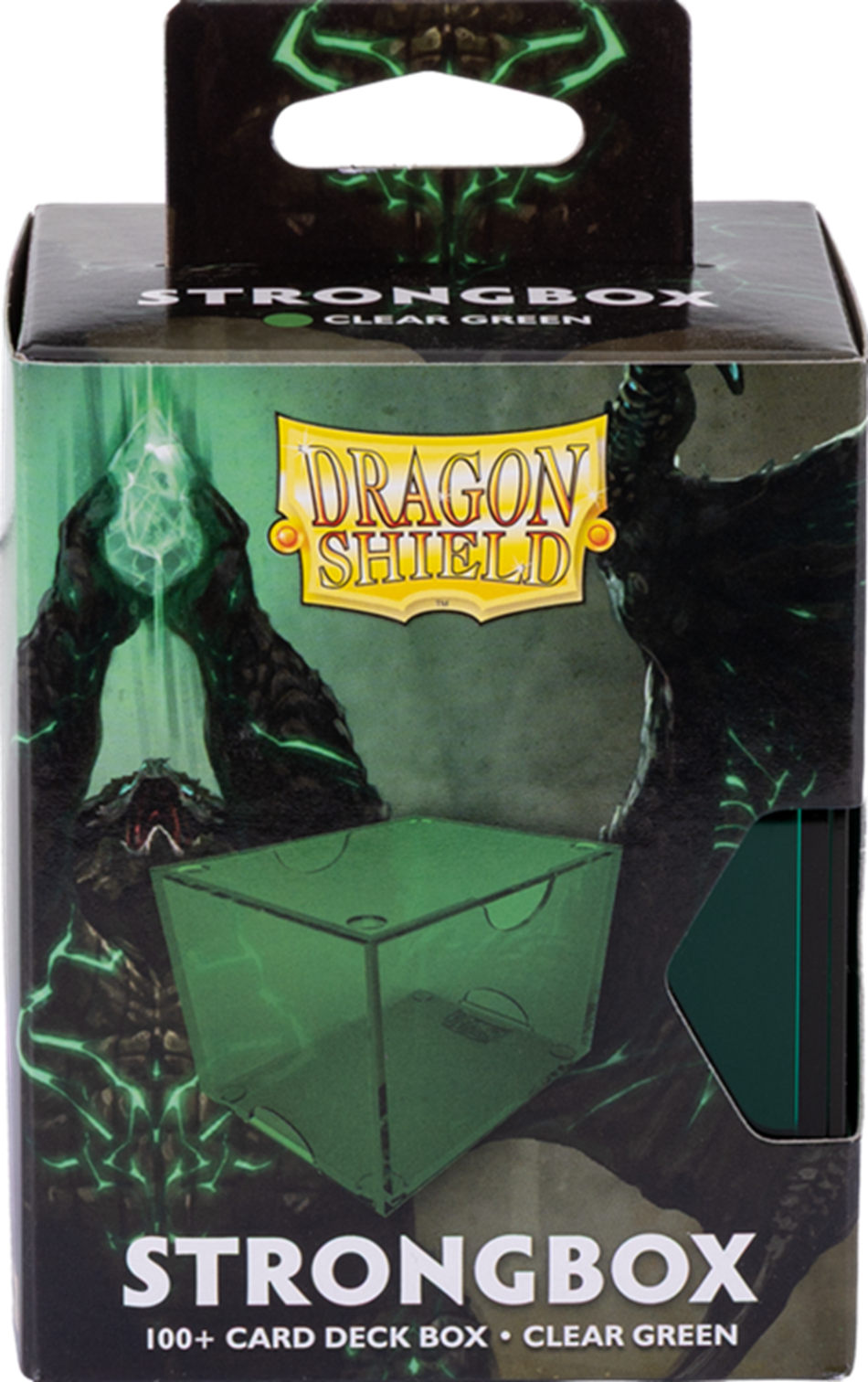 Dragon Shield - Strongbox Clear Green