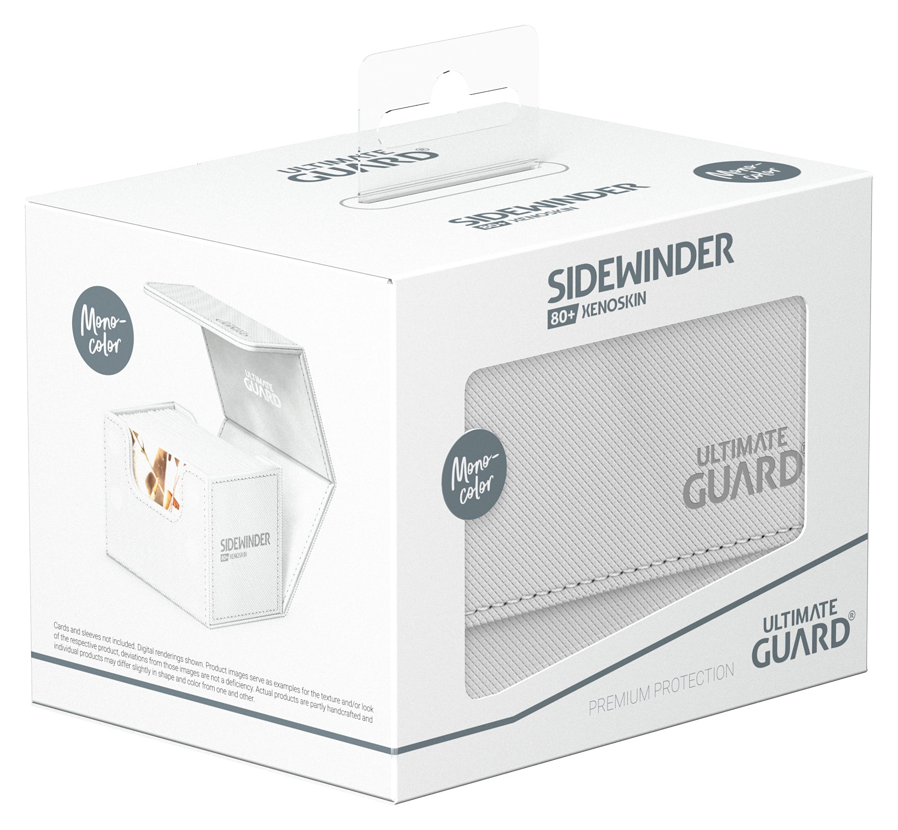 Ultimate Guard - Sidewinder Xenoskin 80+ Monocolour White