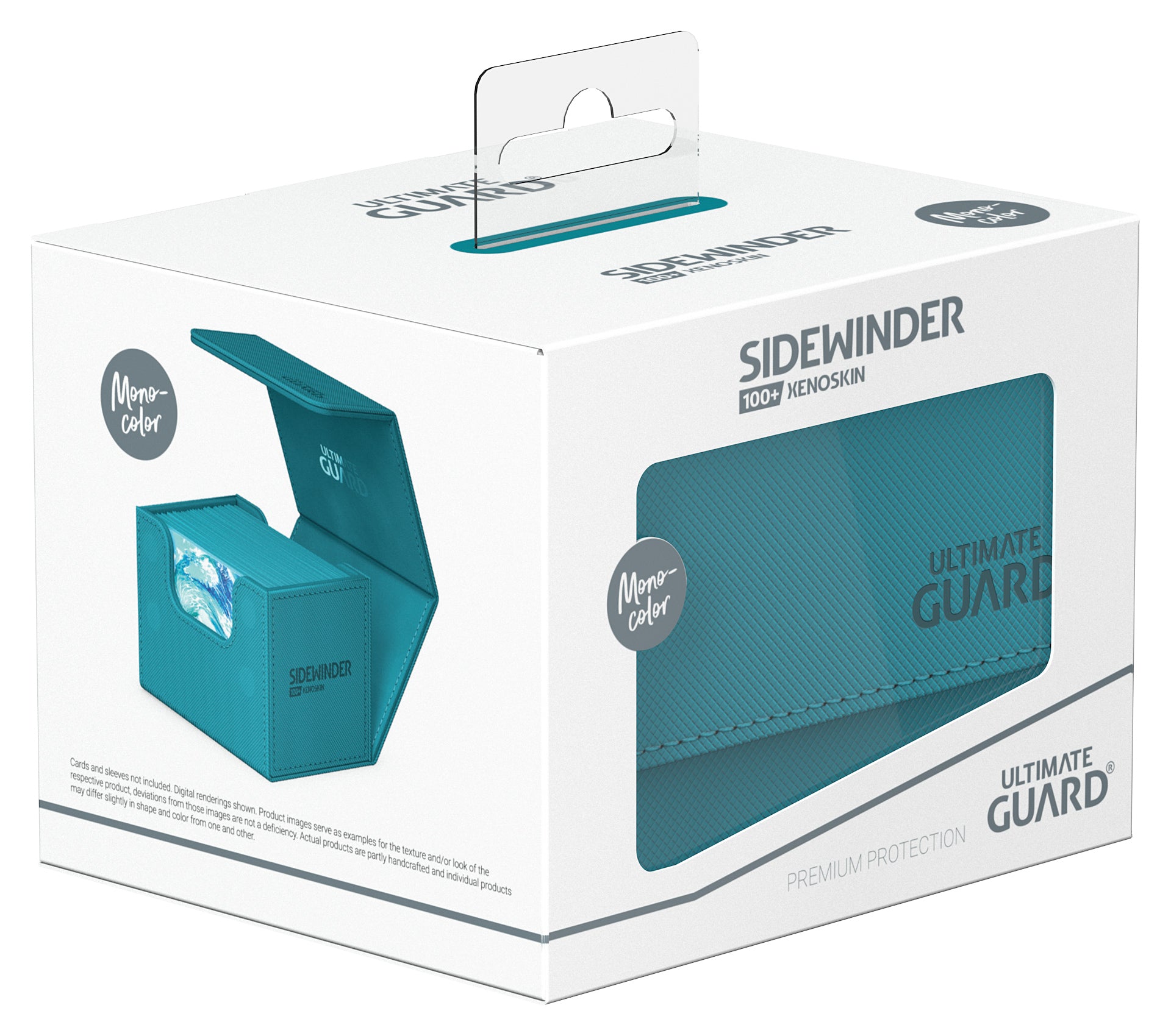 Ultimate Guard - Sidewinder Xenoskin 100+ Monocolour Petrol