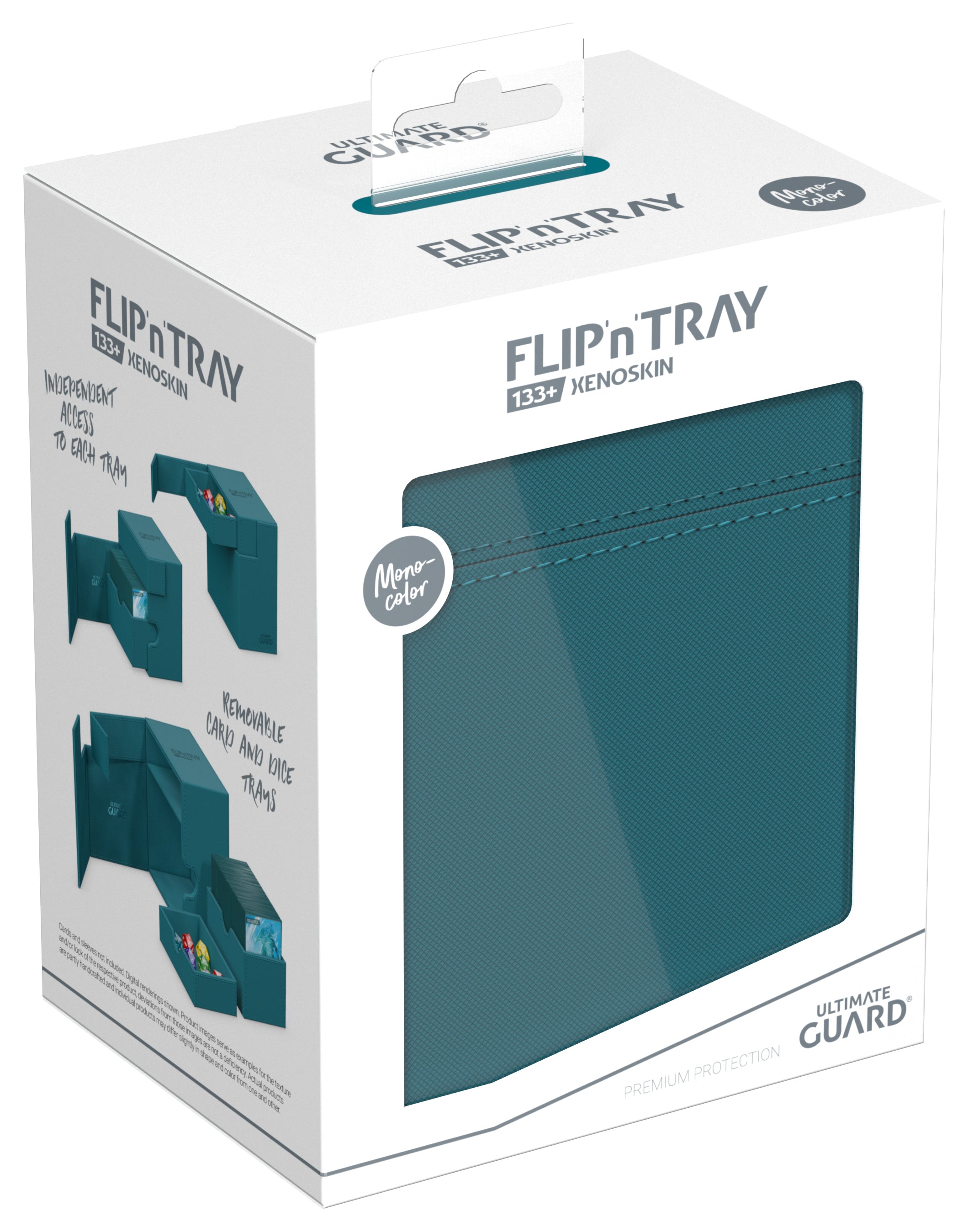 Ultimate Guard - Flip’N’Tray Xenoskin 133+ Monocolour Petrol