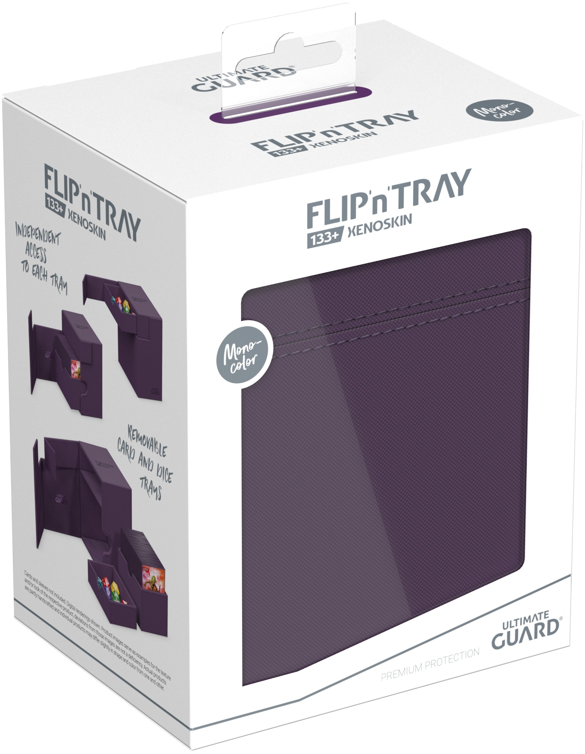 Ultimate Guard - Flip’N’Tray Xenoskin 133+ Monocolour Purple