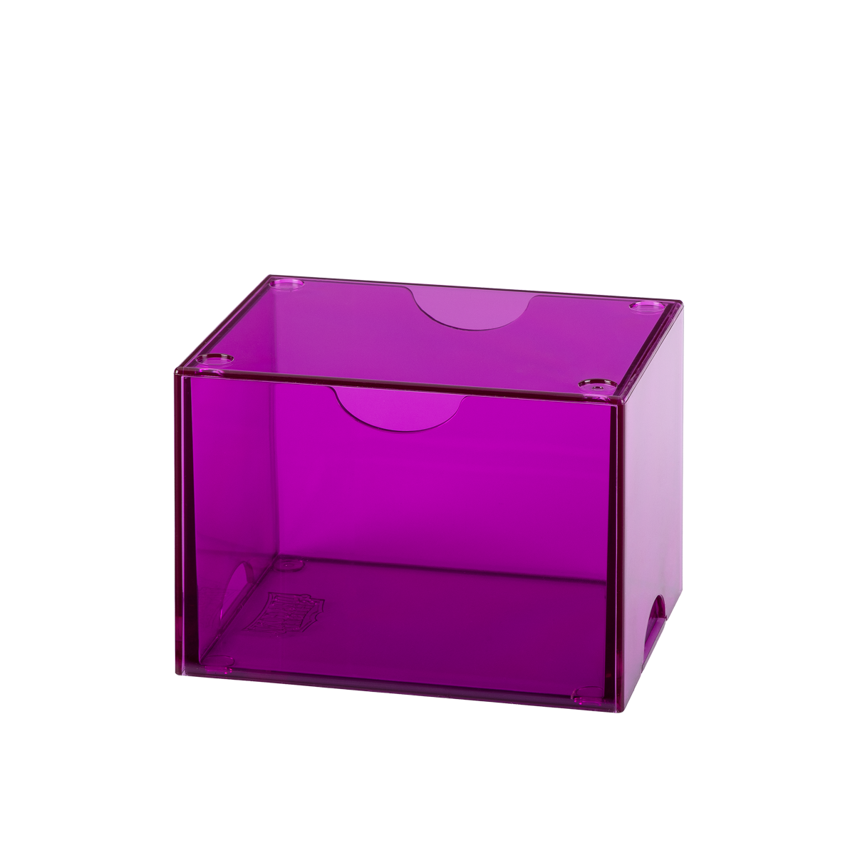 Dragon Shield - Strongbox Clear Purple