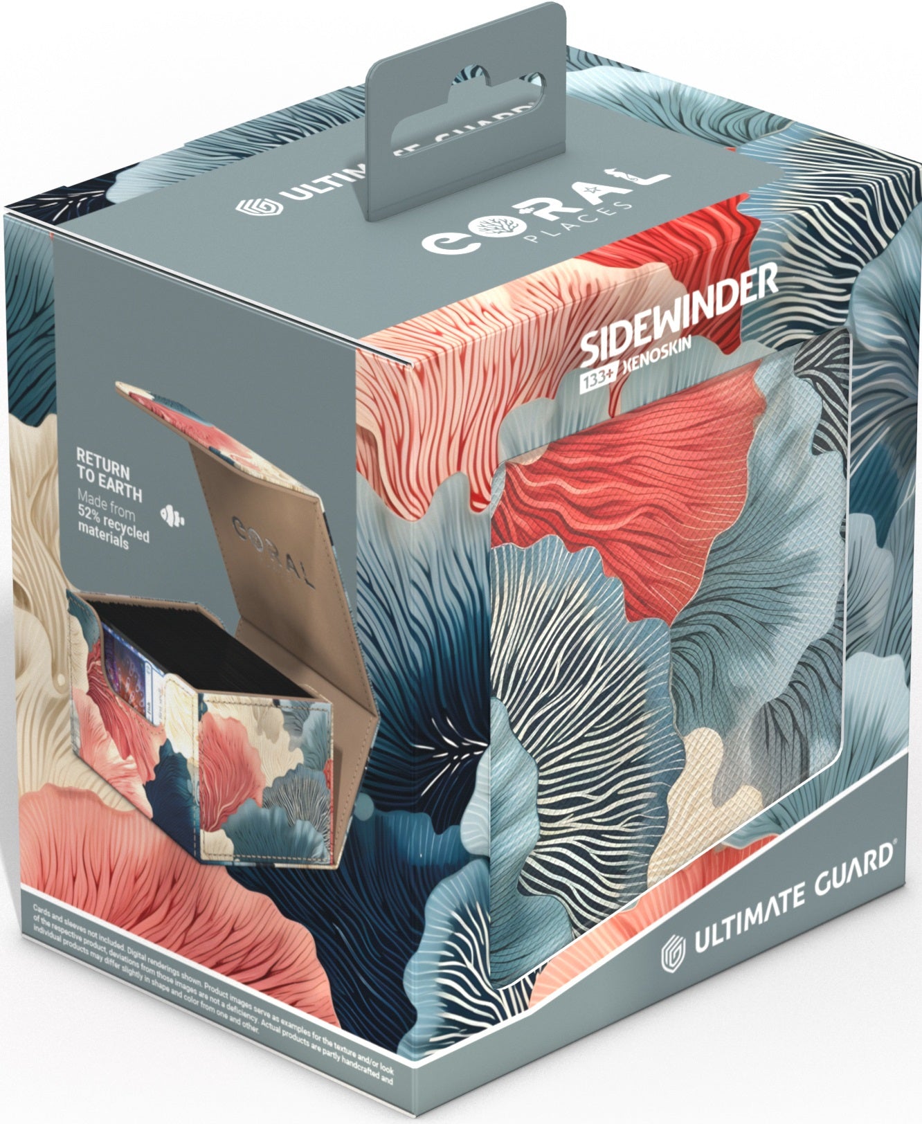 Ultimate Guard - Sidewinder Xenoskin 133+ 2025 EXCLUSIVE CORAL PLACES 2 Reef Flowers