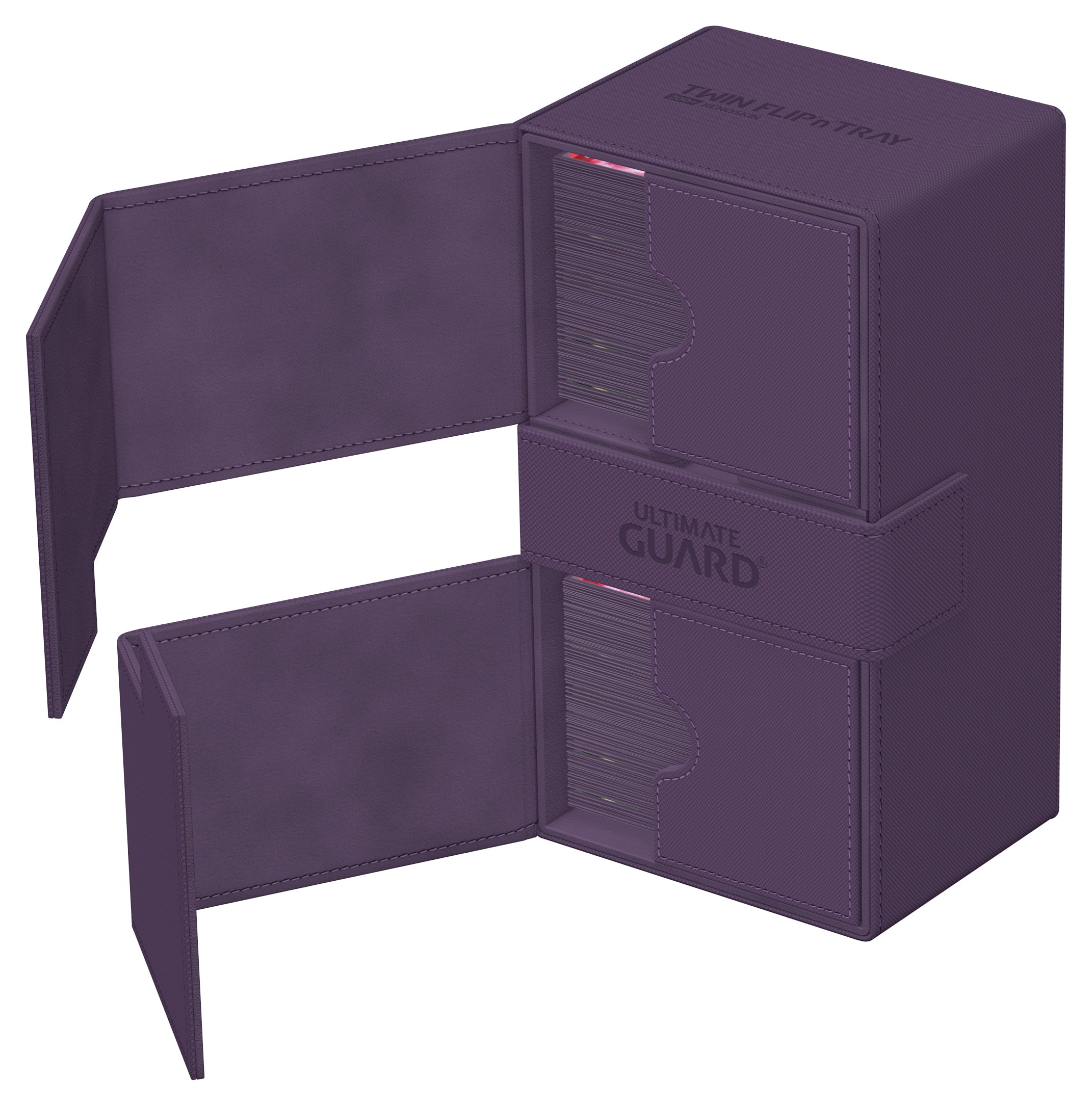 Ultimate Guard - Twin Flip’N’Tray Xenoskin 200+ Monocolour Purple