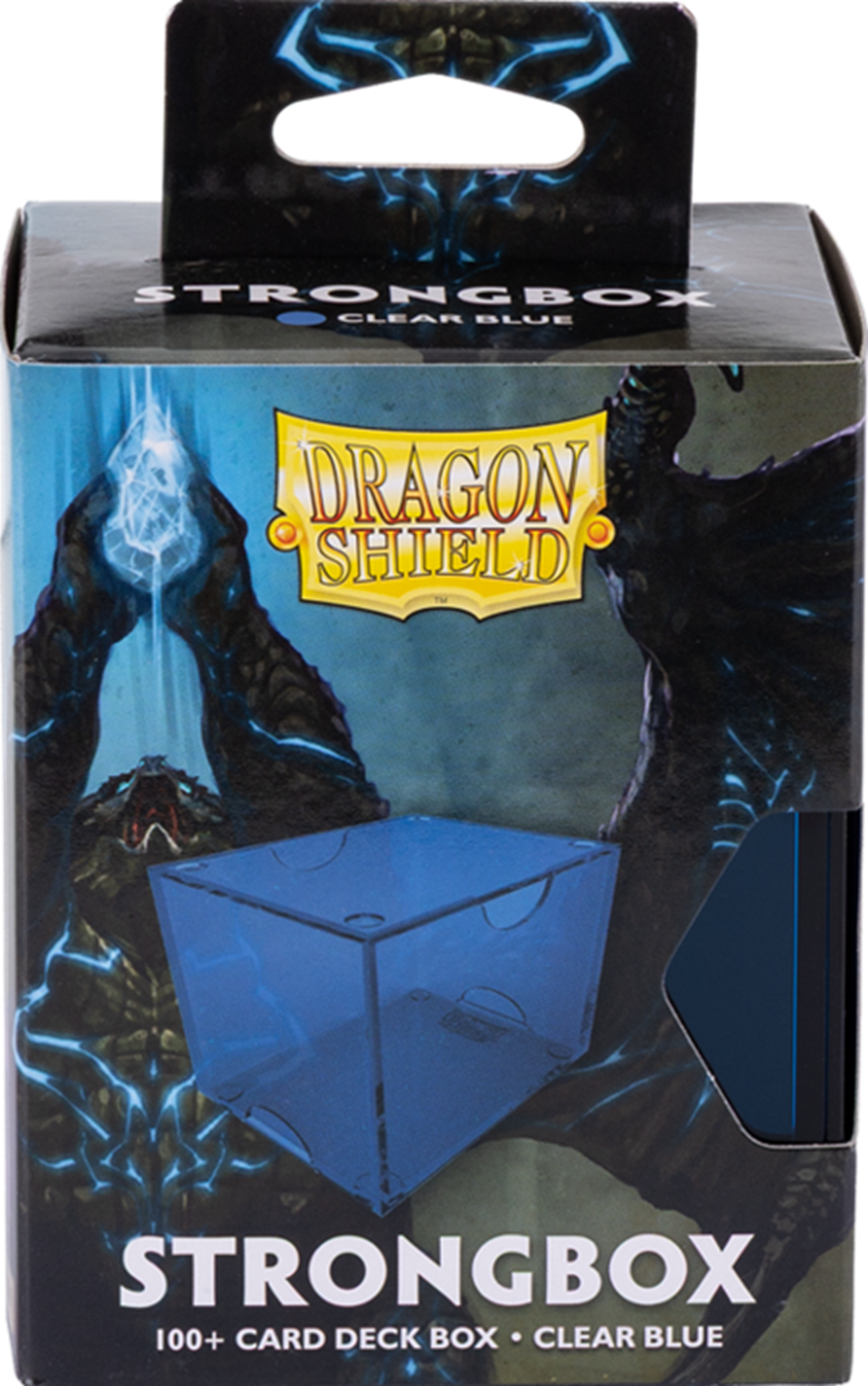 Dragon Shield - Strongbox Clear Blue