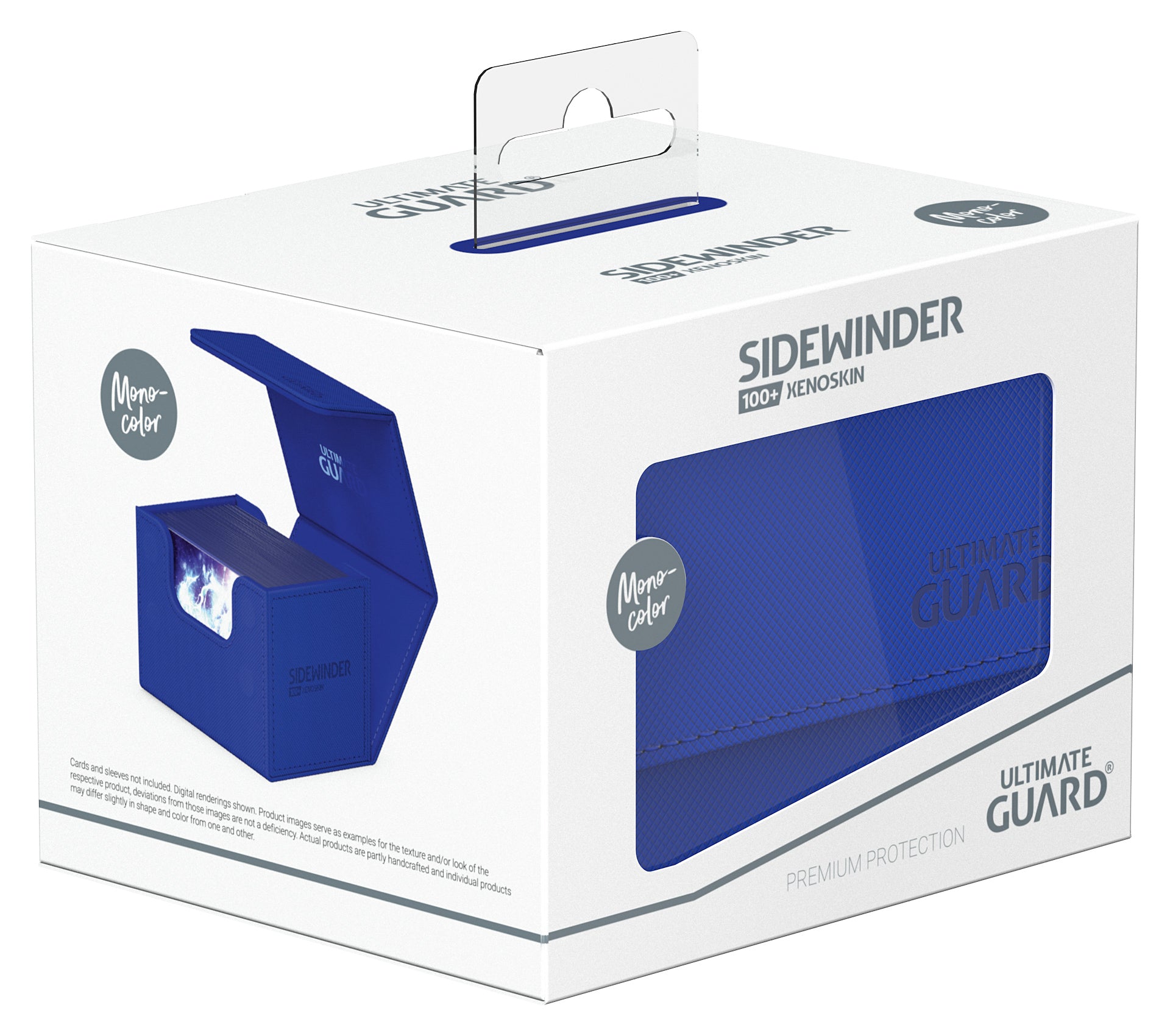 Ultimate Guard - Sidewinder Xenoskin 100+ Monocolour Blue