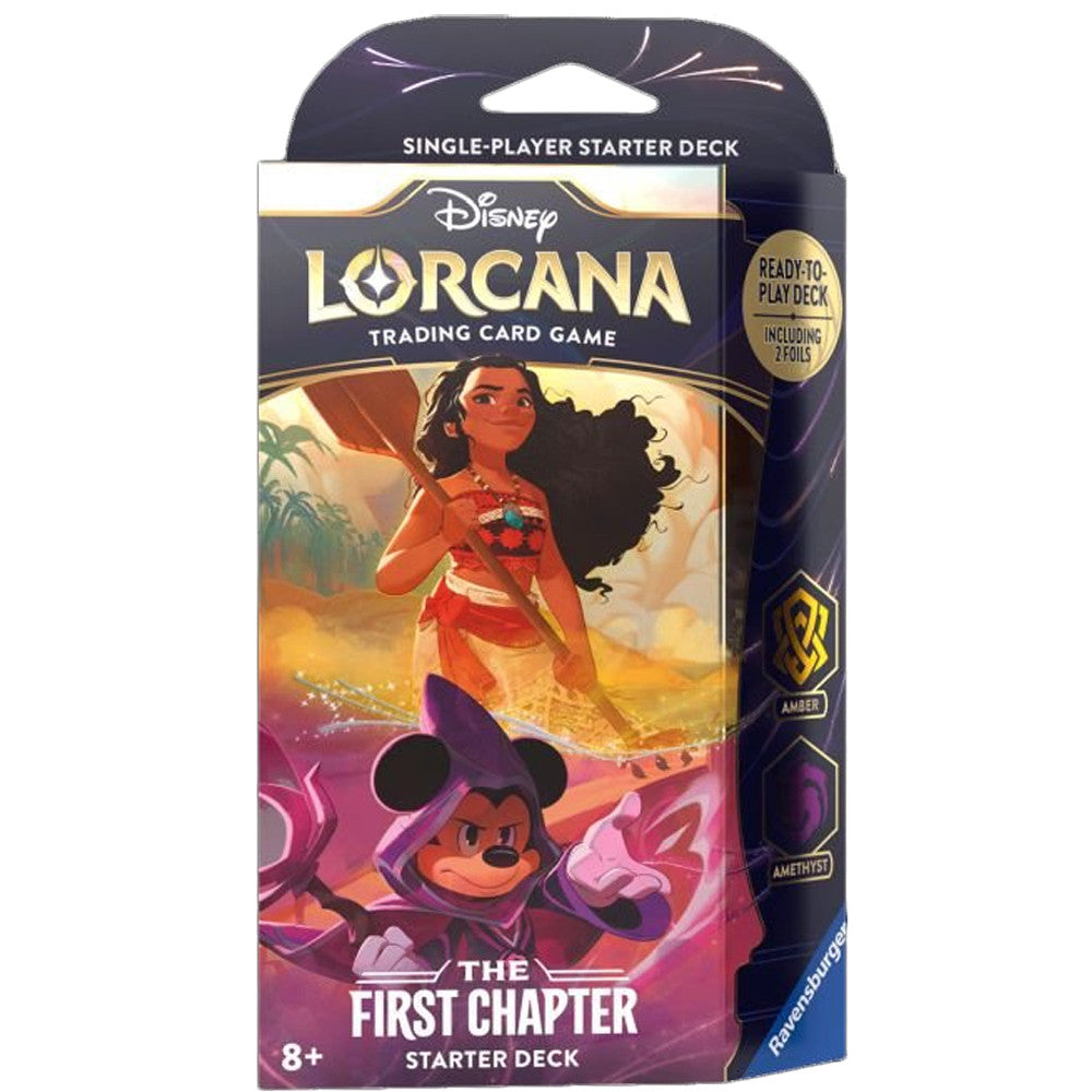 Disney Lorcana: The First Chapter: Starter Deck - Amber & Amethyst