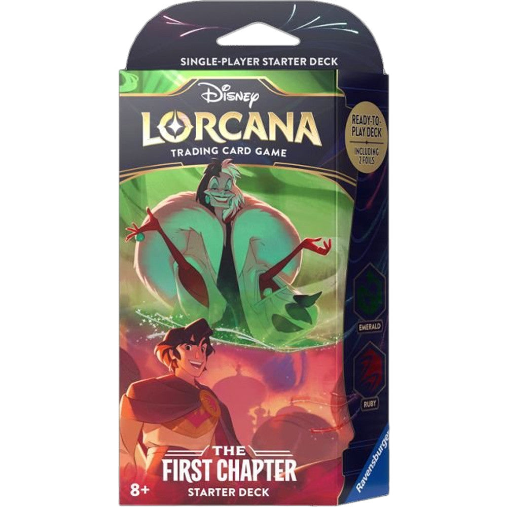 Disney Lorcana: The First Chapter: Starter Deck - Emerald & Ruby