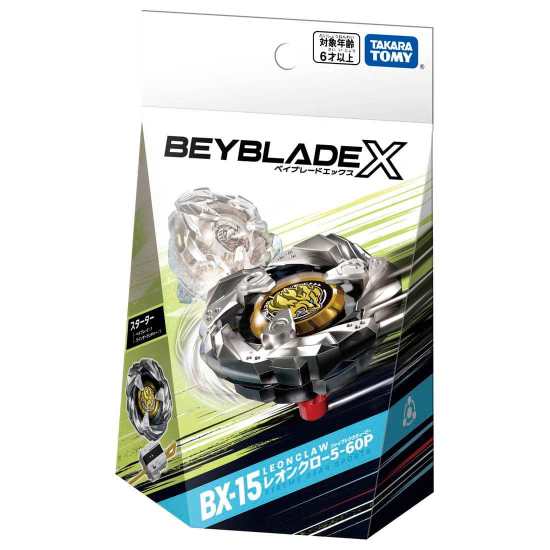 BEYBLADE X BX-15 Starter Leon Claw