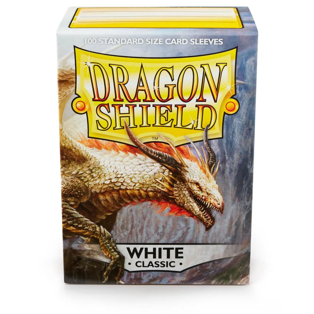Dragon Shield: Standard 100ct Sleeves - White (Classic)
