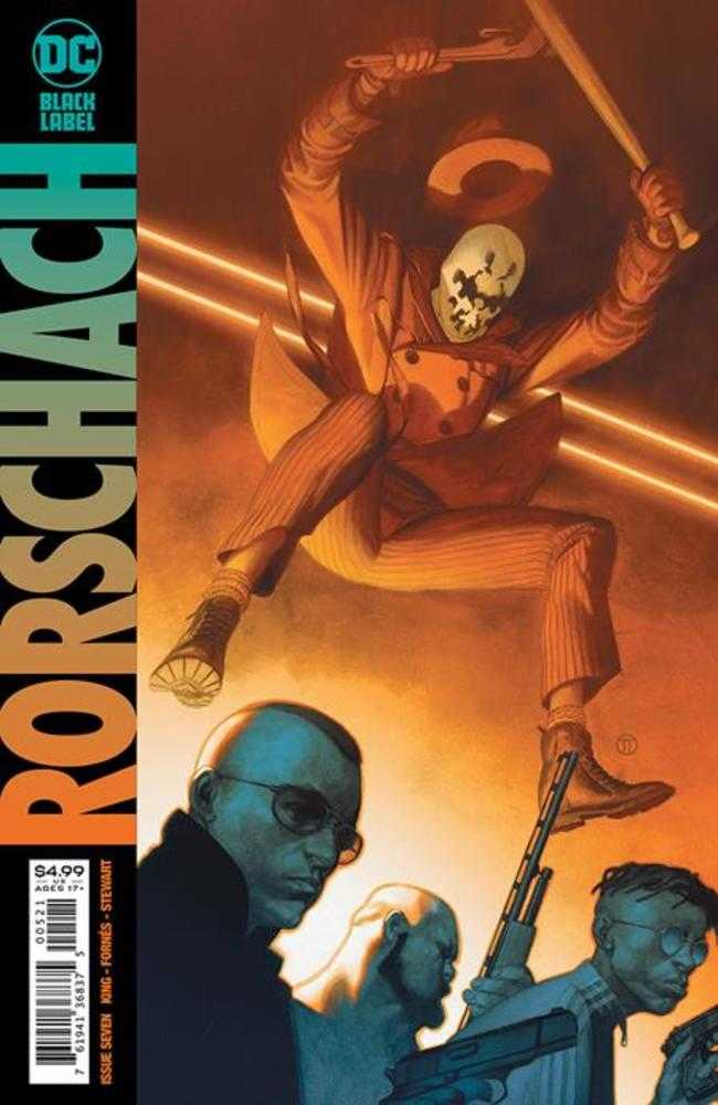 Rorschach #7 (Of 12) Cover B Julian Totino Tedesco Variant (Mature)