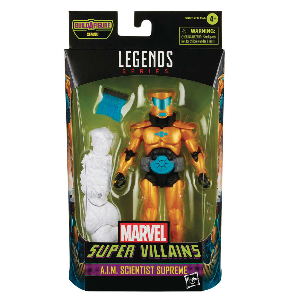 Marvel Villains Legends 6in Aim Scientist Supreme Action Figure Case (Net
