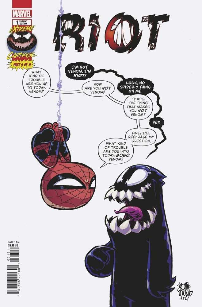 Extreme Carnage Riot #1 Young Variant