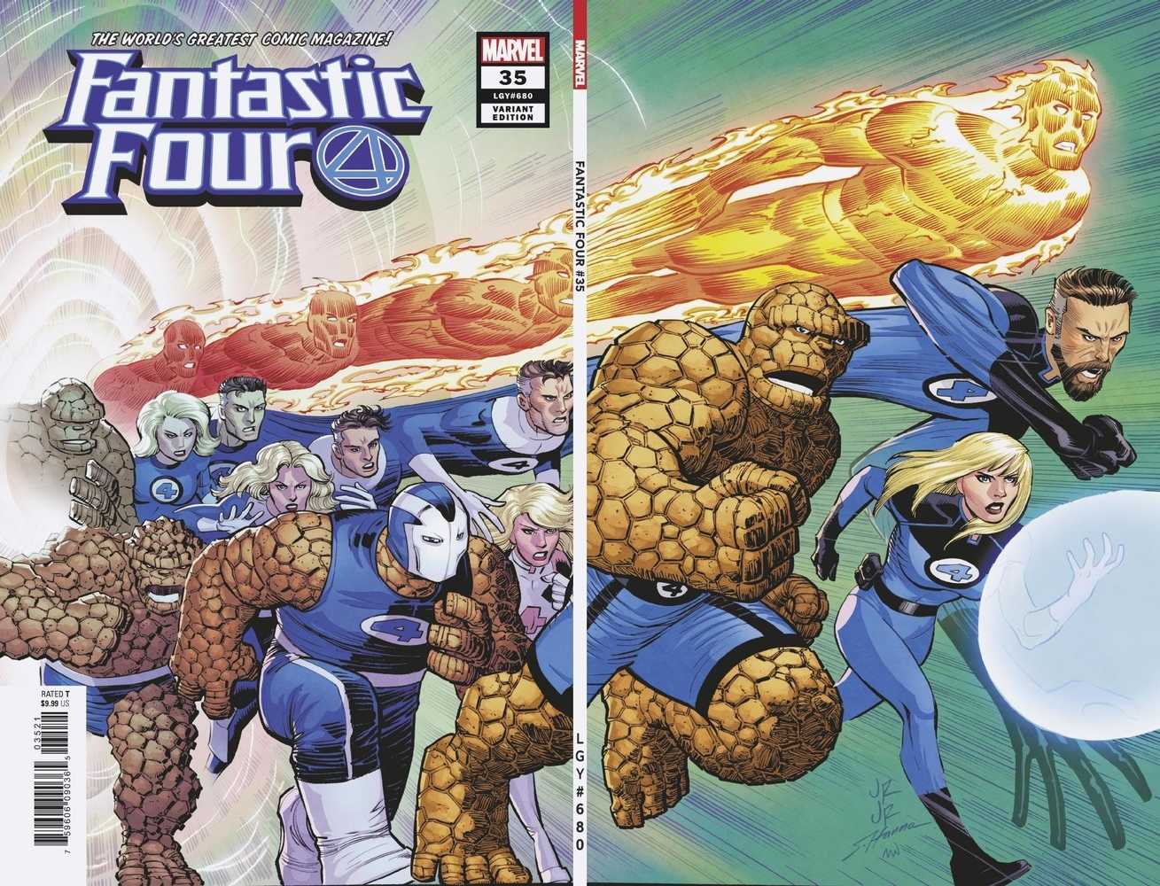 Fantastic Four #35 Jrjr Variant