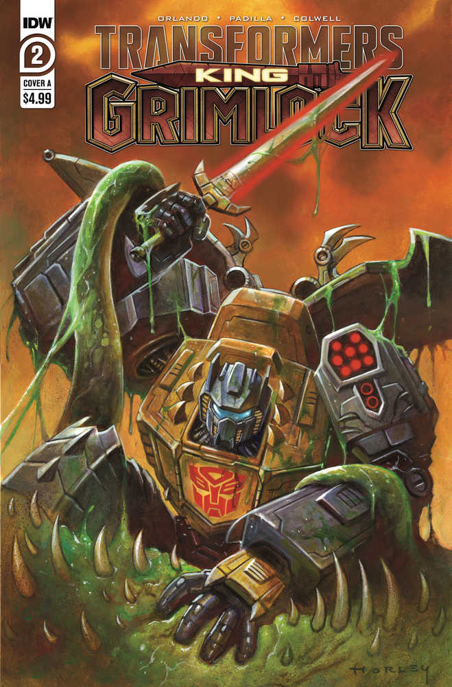 Transformers King Grimlock #2 (Of 5) Cover A Horley