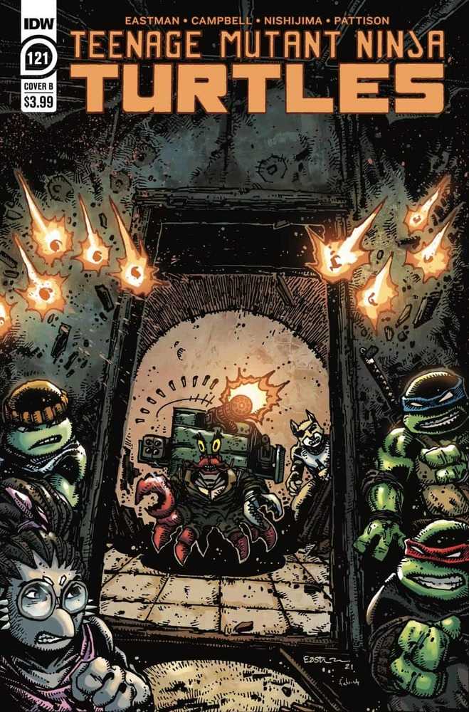 Teenage Mutant Ninja Turtles Ongoing #121 Cover B Eastman