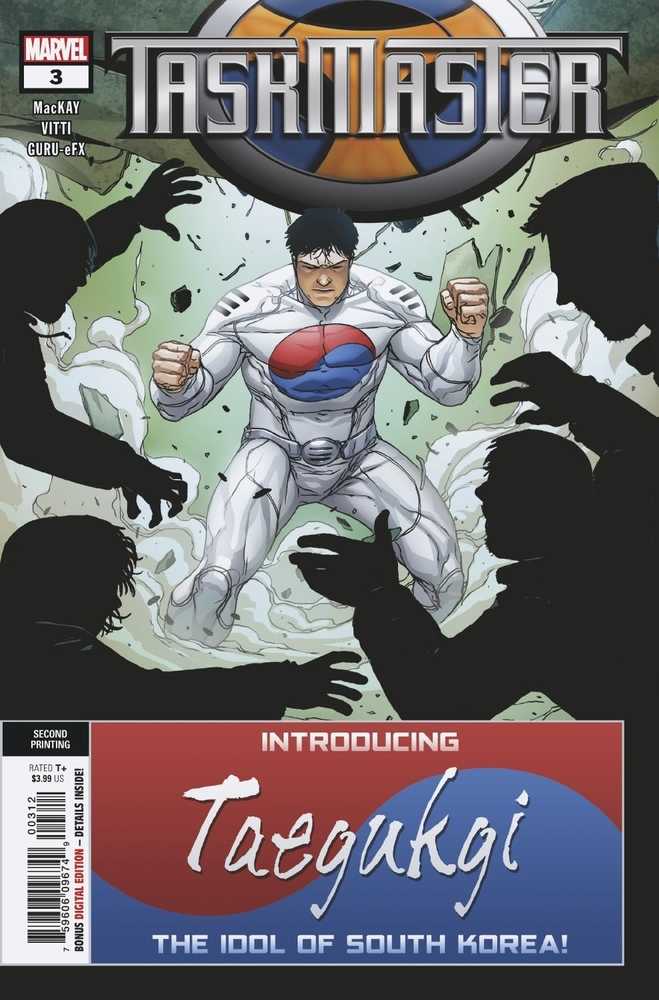 Taskmaster #3 (Of 5) 2nd Print Vitti Variant