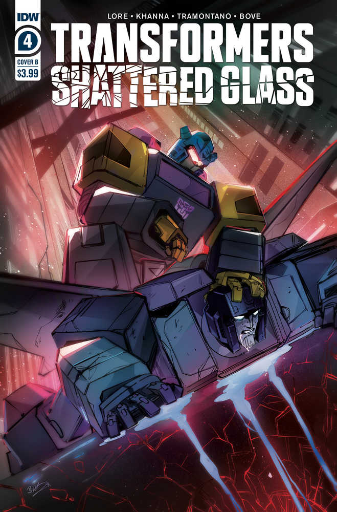 Transformers Shattered Glass #4 (Of 5) Cover B Mcguire-Smith